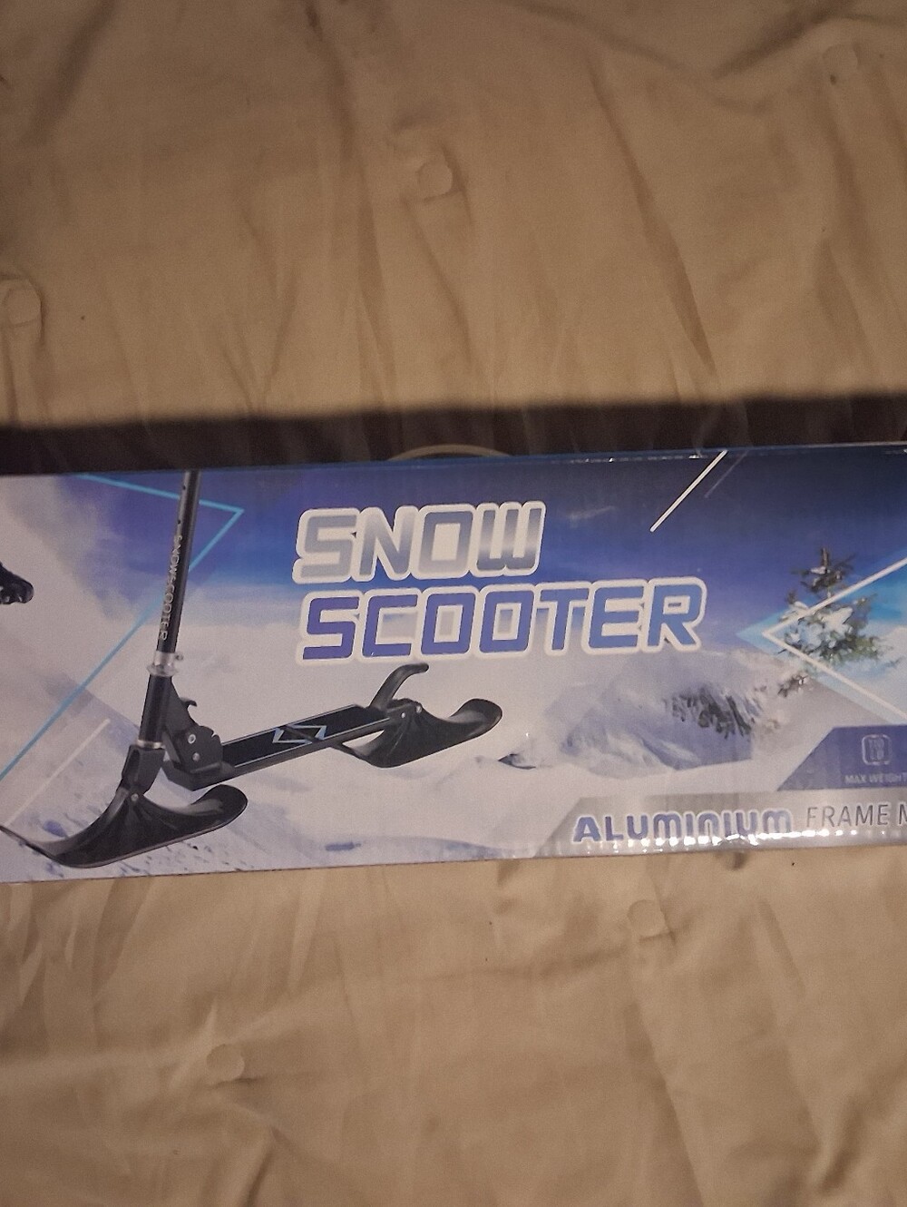 Snow Scooter - Black - Unbranded